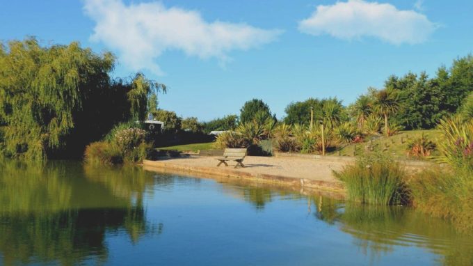 vue plan d'eau camping port'land